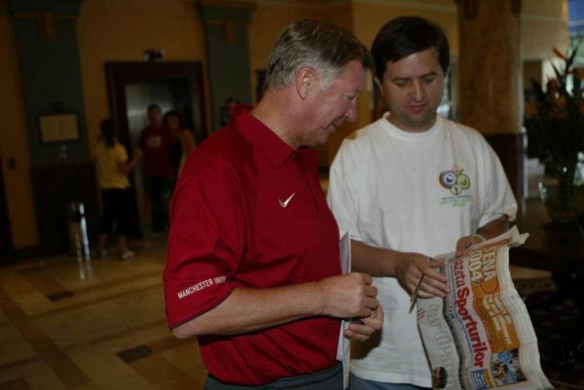 FOTO Thank you, Majesty! » Ferguson părăseşte scena cu 49 de trofee ca antrenor. Trei mai puţin decît Steaua în 66 de ani de existenţă!