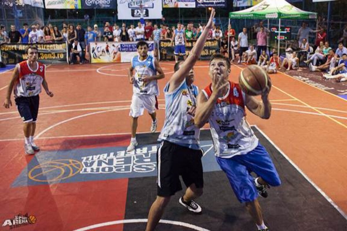 Vino să joci baschet adevărat în cel mai puternic turneu din Bucureşti! Poţi să punctezi în clasamentul FIBA 3x3