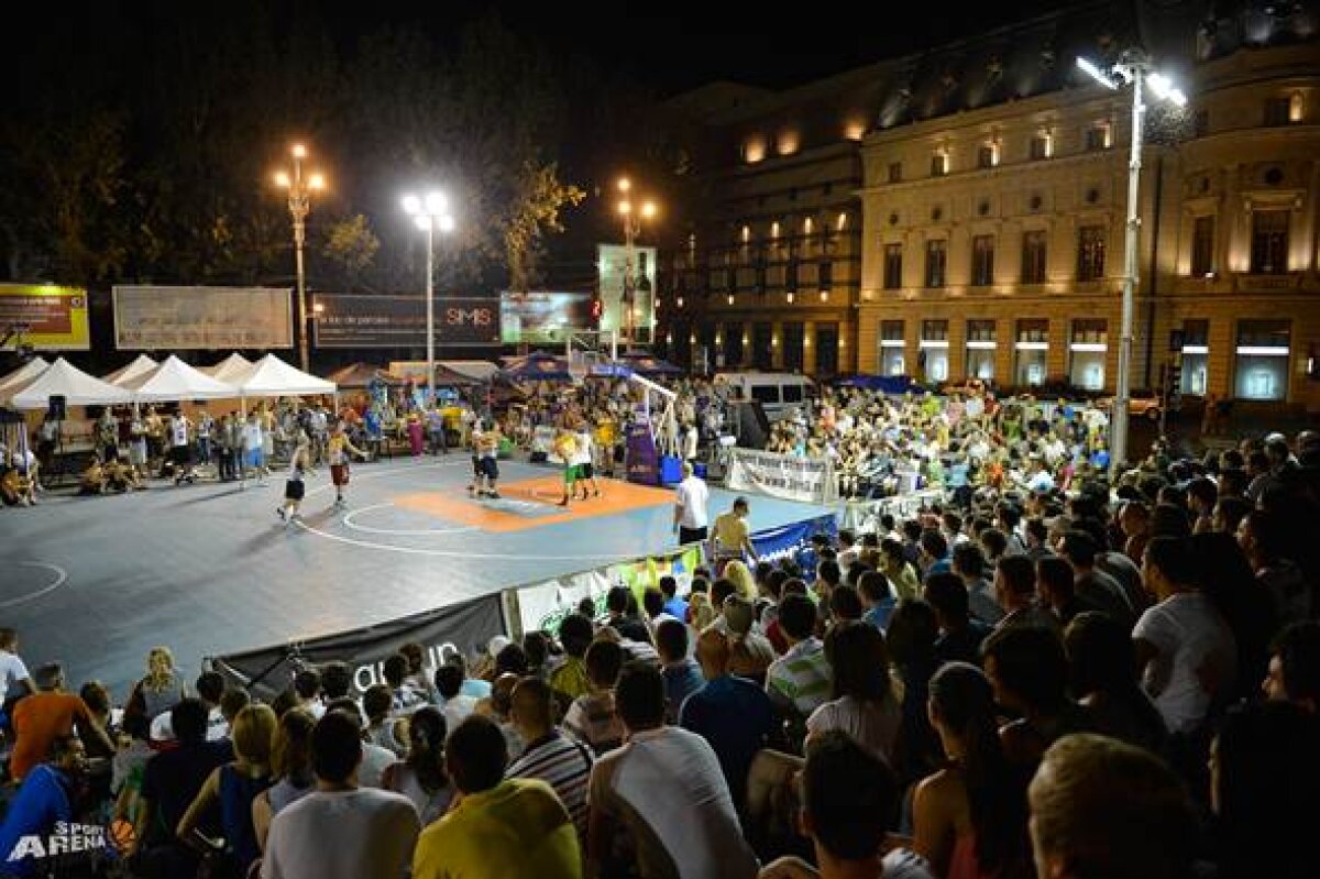 Vino să joci baschet adevărat în cel mai puternic turneu din Bucureşti! Poţi să punctezi în clasamentul FIBA 3x3