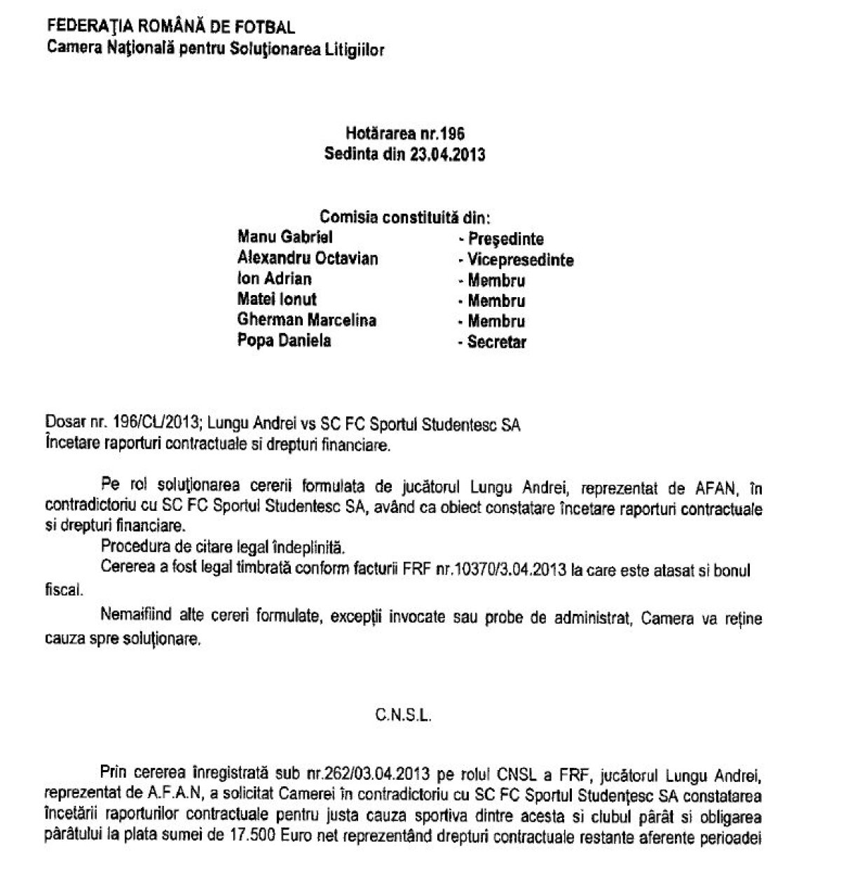 Jucătorul ameninţat de Şiman a scăpat » A fost declarat liber de contract astăzi