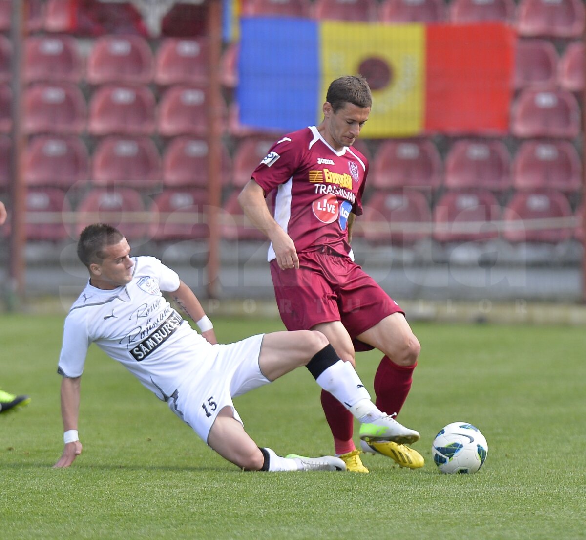 FOTO şi VIDEO CFR Cluj - CS Severin 1-3 » Evoluţie de excepţie a lui Florin Costea