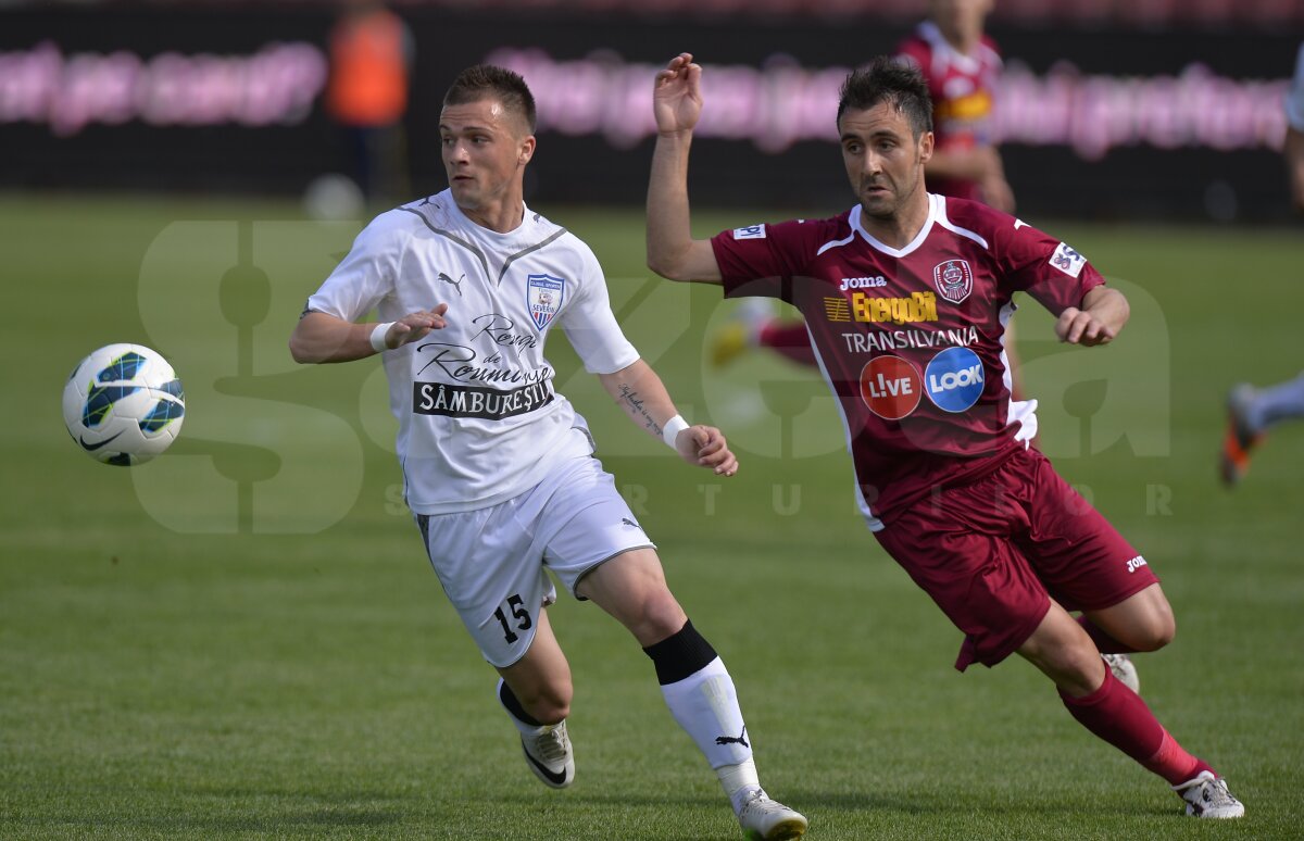 FOTO şi VIDEO CFR Cluj - CS Severin 1-3 » Evoluţie de excepţie a lui Florin Costea