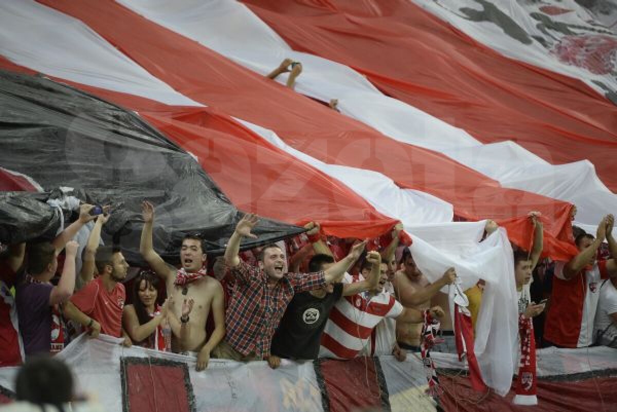 FOTO Spectacolul tribunei » Ultraşii s-au ridicat din nou la înălţimea derby-ului!