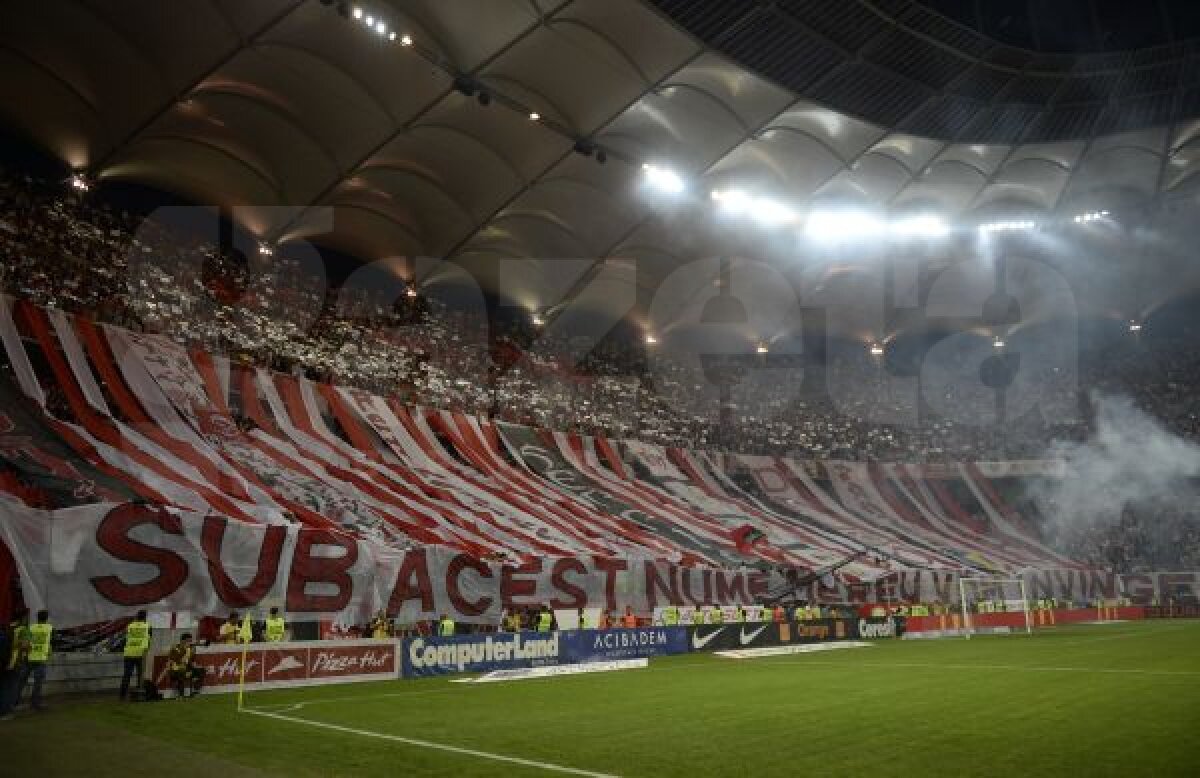 FOTO Spectacolul tribunei » Ultraşii s-au ridicat din nou la înălţimea derby-ului!