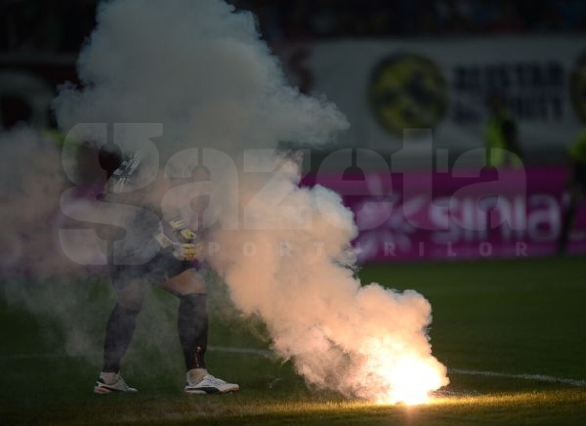 FOTO Spectacolul tribunei » Ultraşii s-au ridicat din nou la înălţimea derby-ului!