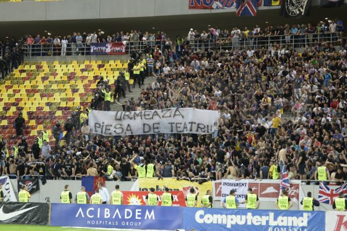 FOTO Spectacolul tribunei » Ultraşii s-au ridicat din nou la înălţimea derby-ului!