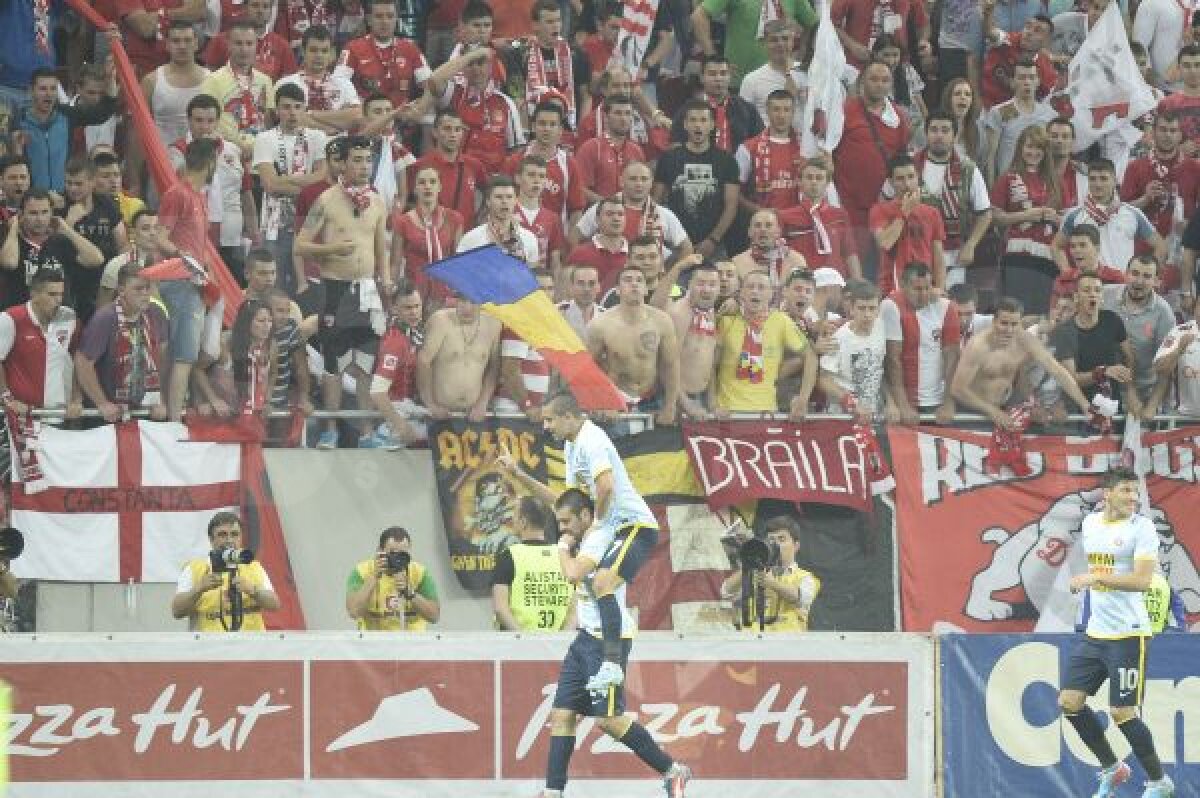 FOTO Victorie istorică » Steaua cîştigă pentru a cincea oară la rînd Derby de România!