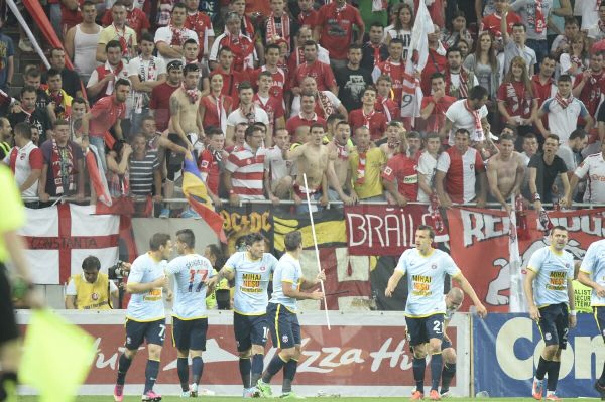 FOTO Victorie istorică » Steaua cîştigă pentru a cincea oară la rînd Derby de România!