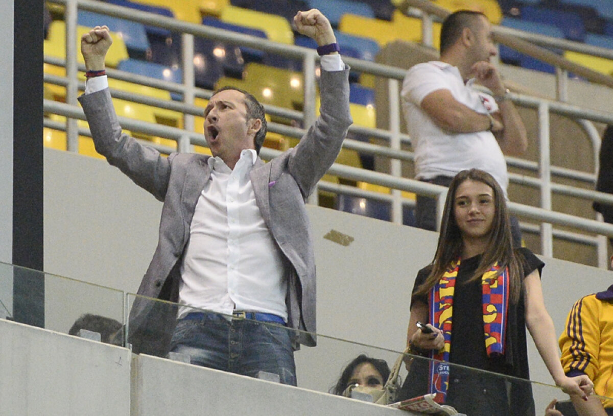 GALERIE FOTO Doar Steaua vorbeşte în Liga 1 » Echipa lui Reghe a dominat atmosfera pe Naţional Arena