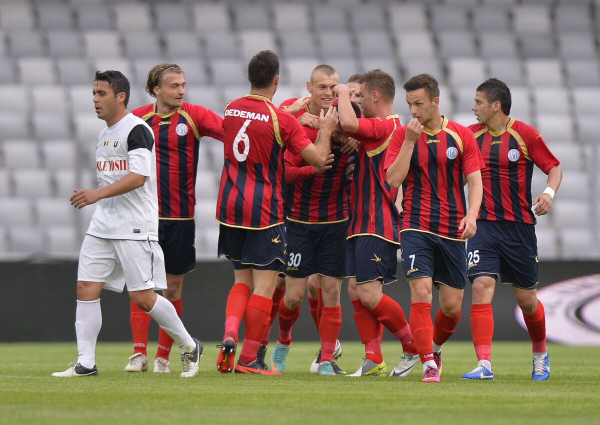 FOTO + VIDEO U Cluj - CSMS Iaşi 0-2 » Trupa lui Cîrţu încă speră la salvare