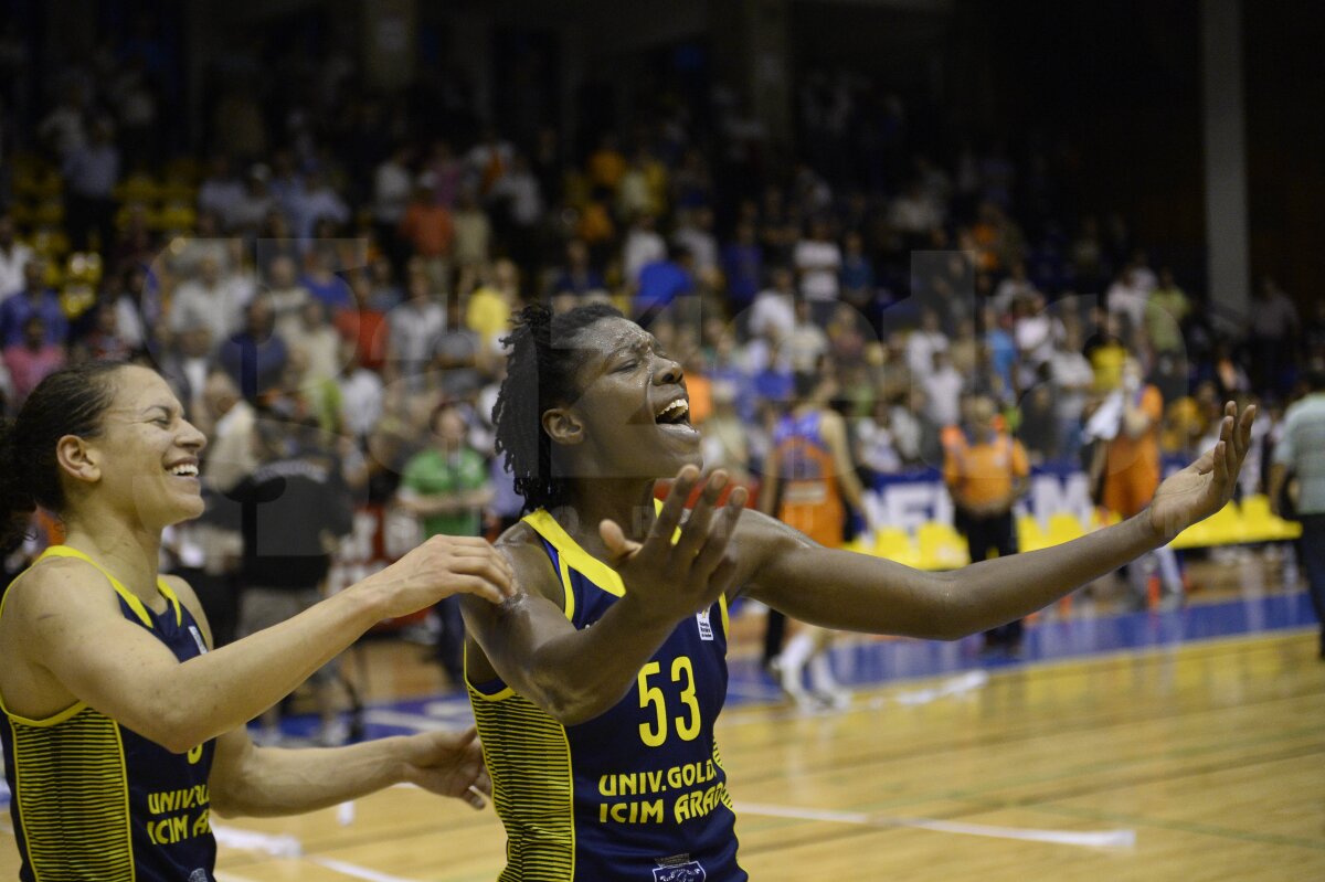 GALERIE FOTO ICIM Arad a cîştigat titlul la baschet feminin!