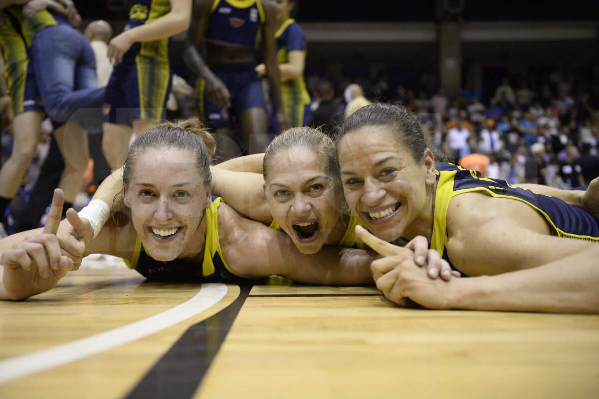 FOTO O nebunie de finală! » ICIM Arad a cîştigat aseară, la Tîrgovişte, al 9-lea titlu din istorie, chiar pe terenul marilor rivale