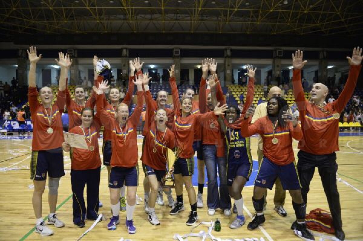 FOTO O nebunie de finală! » ICIM Arad a cîştigat aseară, la Tîrgovişte, al 9-lea titlu din istorie, chiar pe terenul marilor rivale