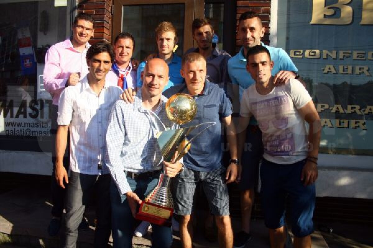 FOTO Sărbatoarea Oţelului » Gălăţenii au sărbătorit astăzi doi ani de la cîştigarea titlului