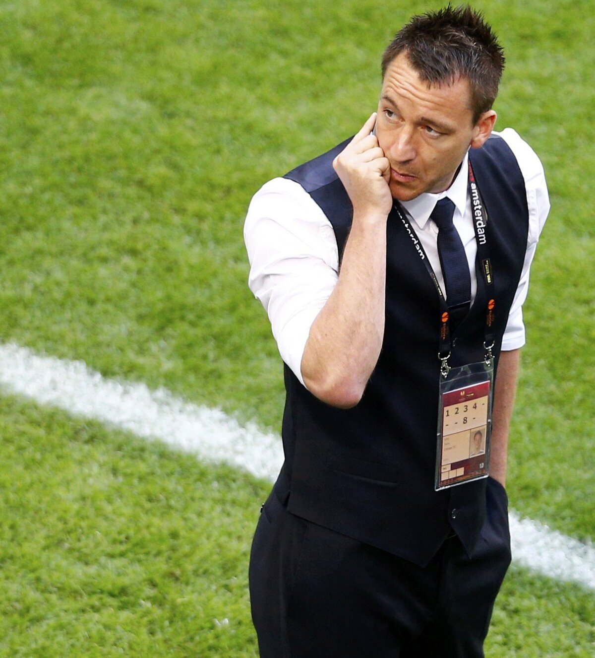 FOTO Marele absent Terry n-a fost uitat de suporterii lusitani » Cum l-au ironizat fanii pe englez