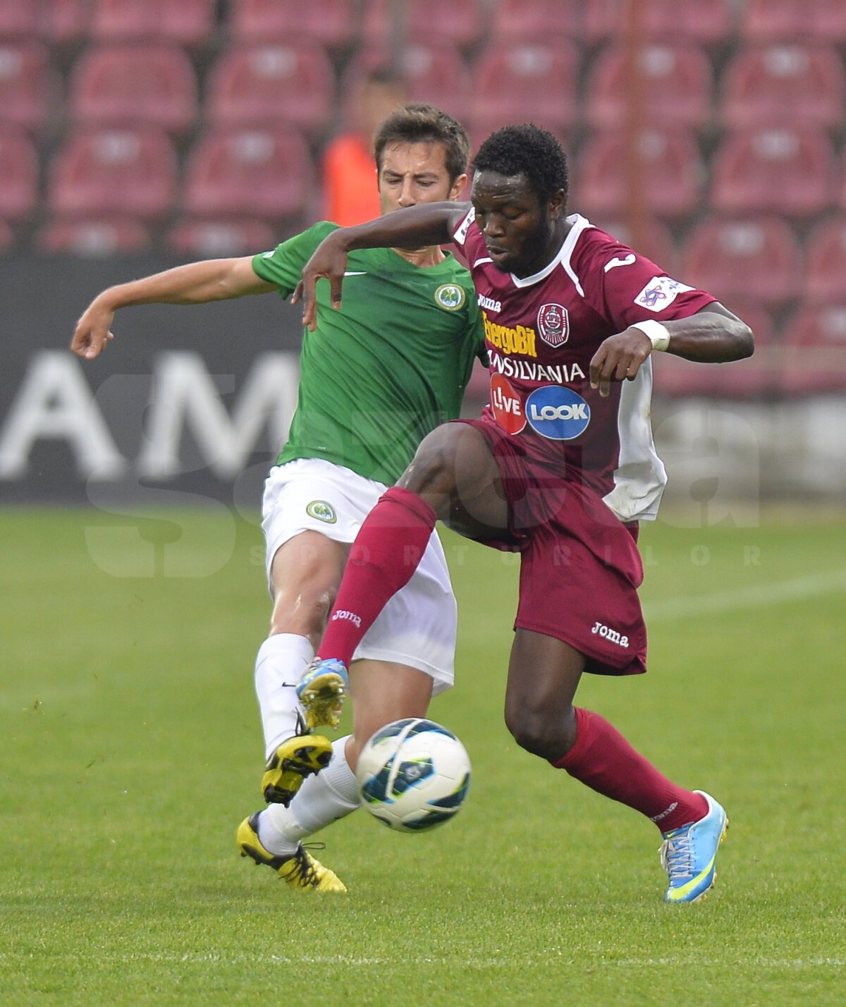 FOTO şi VIDEO CFR Cluj - Concordia Chiajna 1-1 » Oaspeţii au ratat printre degete 3 puncte de aur
