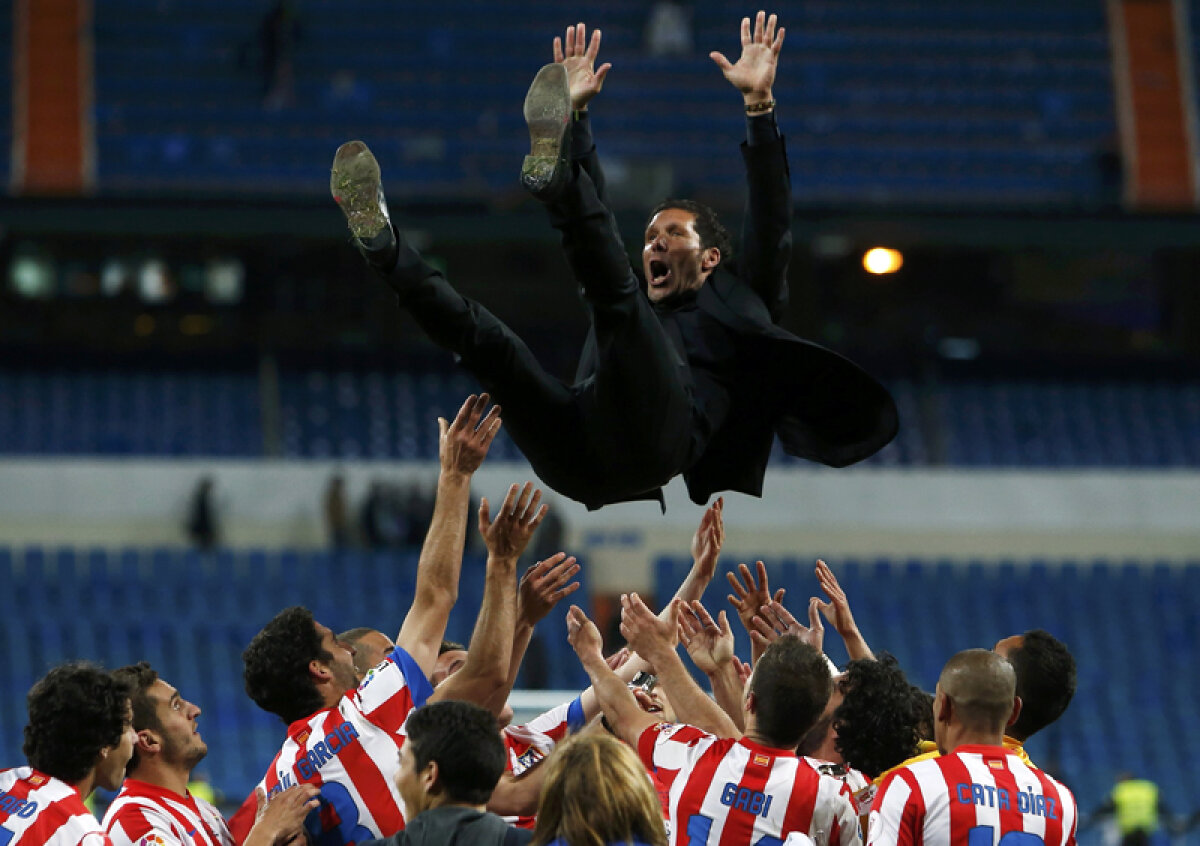 VIDEO "The Special 3" » În 16 luni la Atletico Madrid, Diego Simeone a reuşit să cîştige trei trofee importante