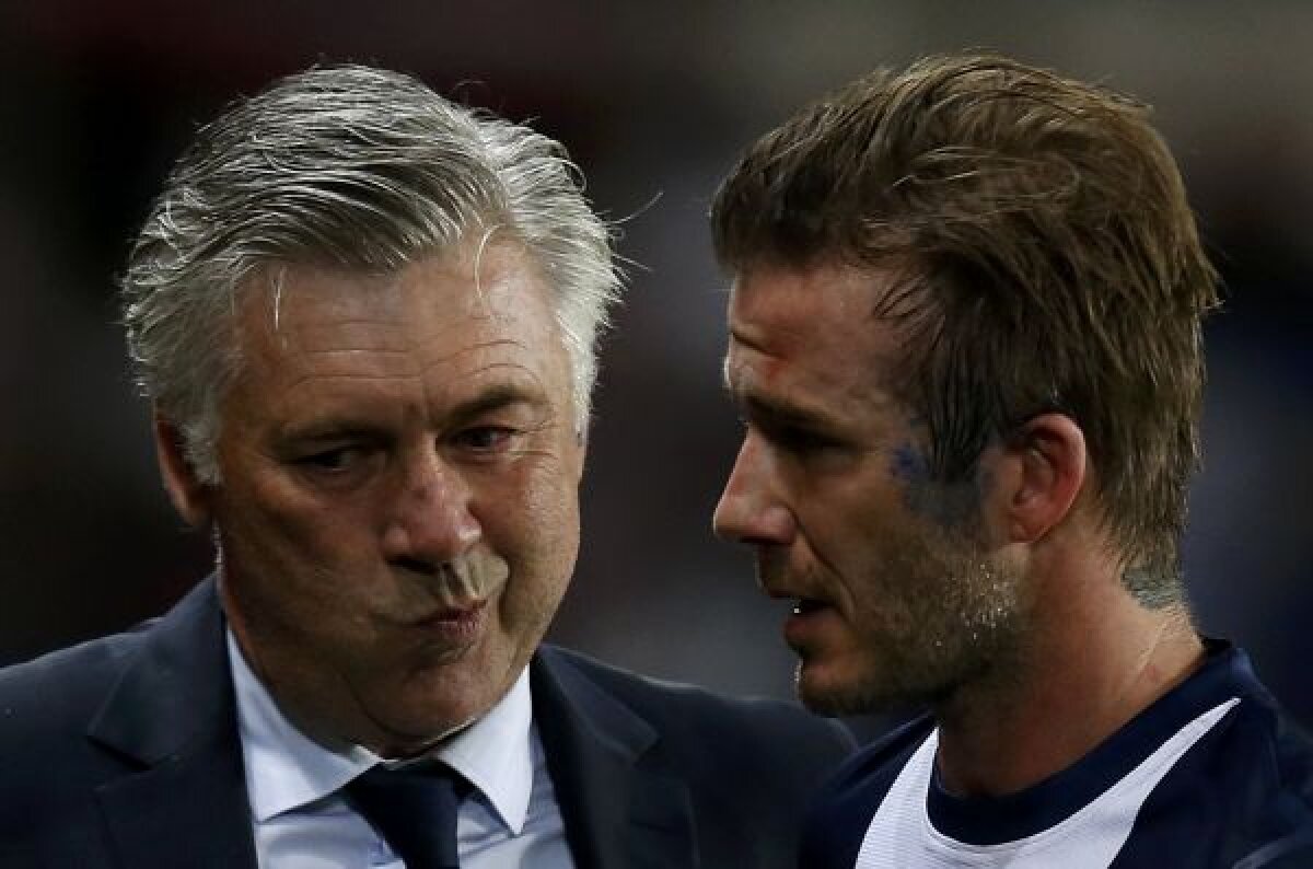 VIDEO+FOTO End it like Beckham » Superstarul englez s-a retras şi a izbucnit în lacrimi la ultimul meci de acasă al lui PSG