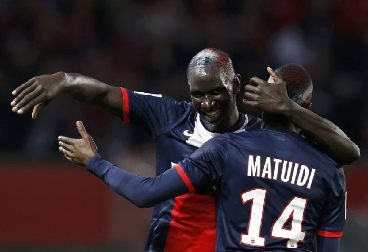 FOTO Mustaţa în variantă pariziană » Jucătorii lui PSG s-au vopsit pentru a celebra titlul