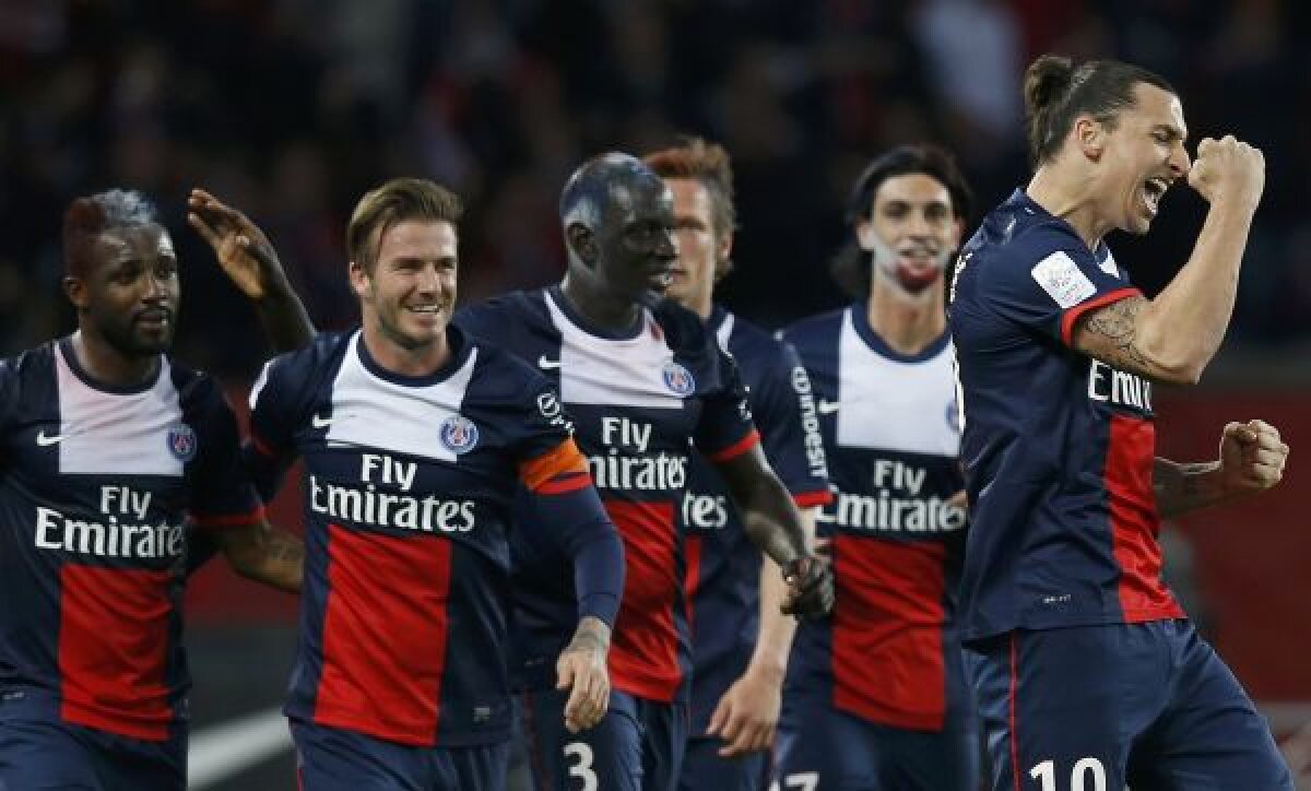 FOTO Mustaţa în variantă pariziană » Jucătorii lui PSG s-au vopsit pentru a celebra titlul