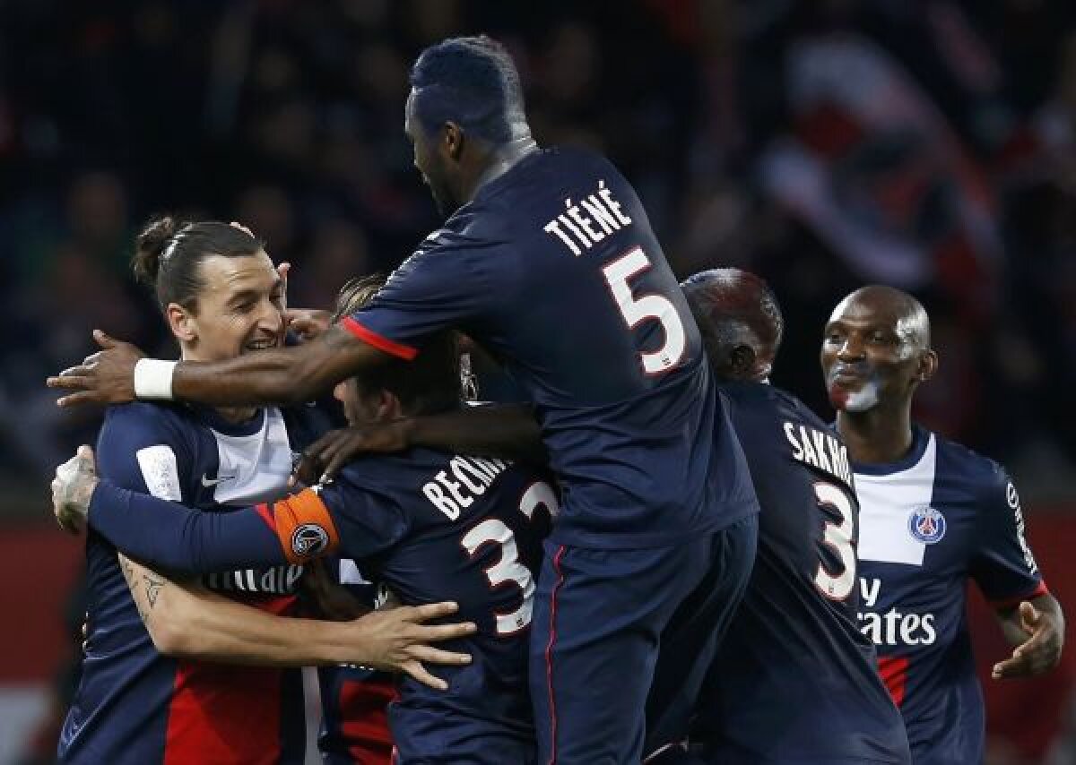 FOTO Mustaţa în variantă pariziană » Jucătorii lui PSG s-au vopsit pentru a celebra titlul