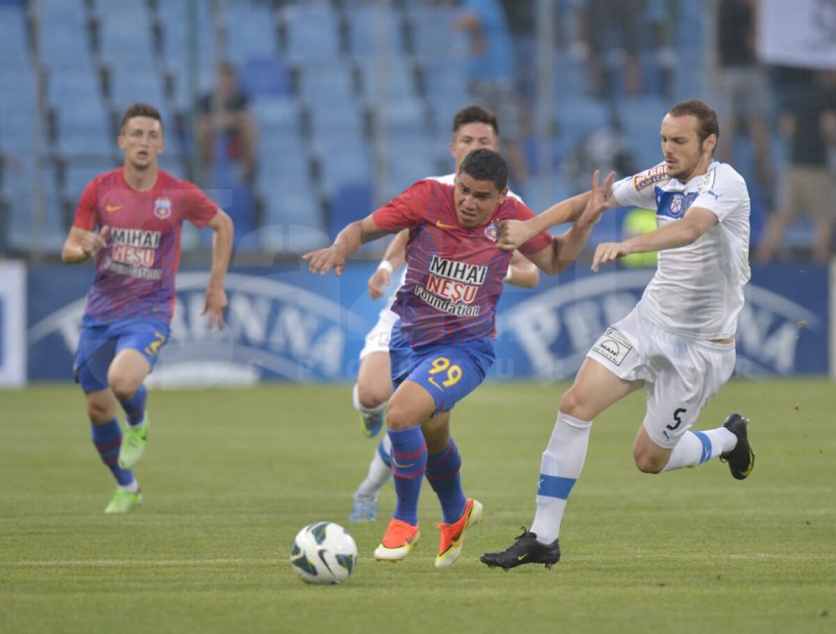 VIDEO&FOTO Finul şi-a salvat naşul cu preţul unei umilinţe » Steaua - Viitorul 2-5