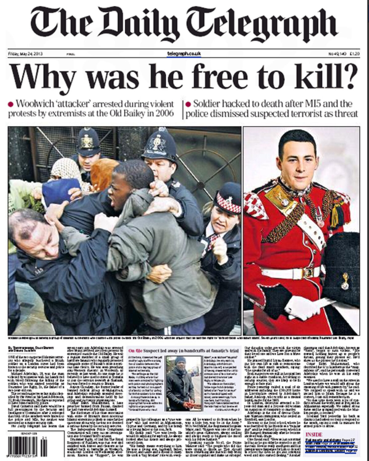 FOTO Oraşul trist luminat de nemţi » Cum arată Londra în ziua marii finale a Ligii Campionilor