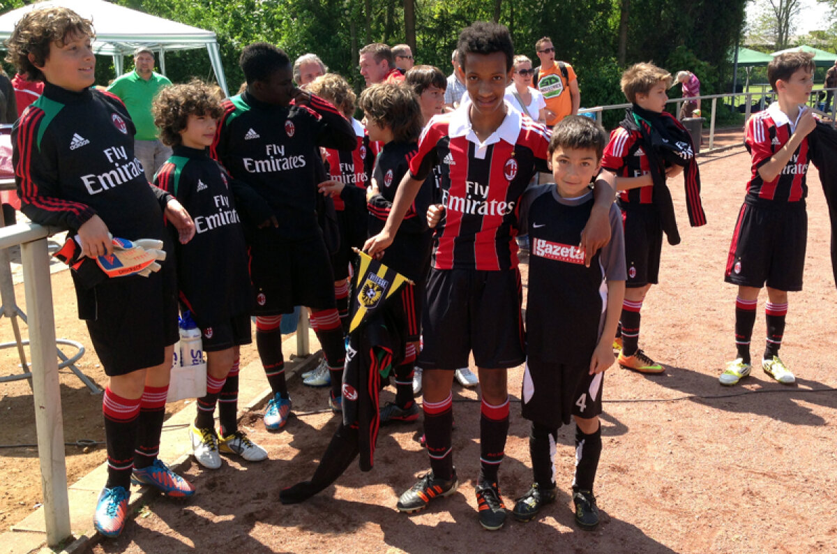 Egalii marelui Milan! » Copiii susţinuţi de Gazetă au impresionat la un superturneu din Germania