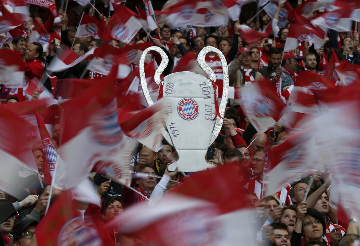 VIDEO şi FOTO Spectacol în tribunele de pe Wembley » Atmosferă incredibilă la finala UEFA Champions League