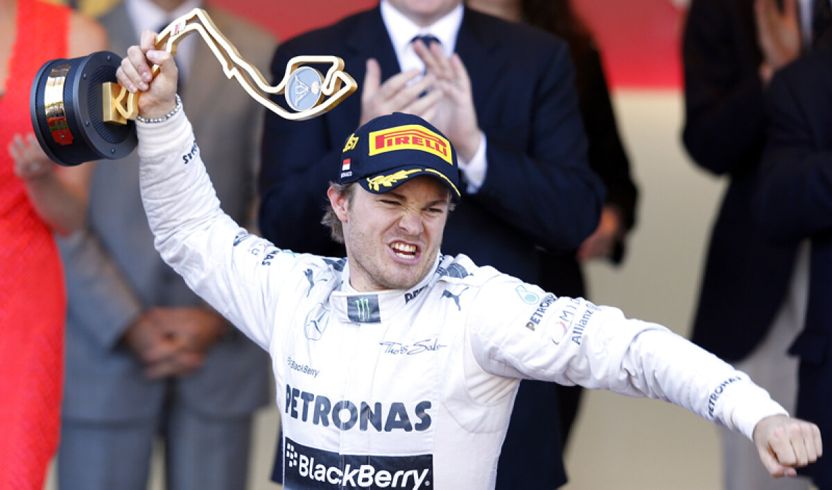 Nico, urmaşul lui Keke » Rosberg a cucerit Marele Premiul al Principatului Monaco şi calcă pe urmele tatălui său