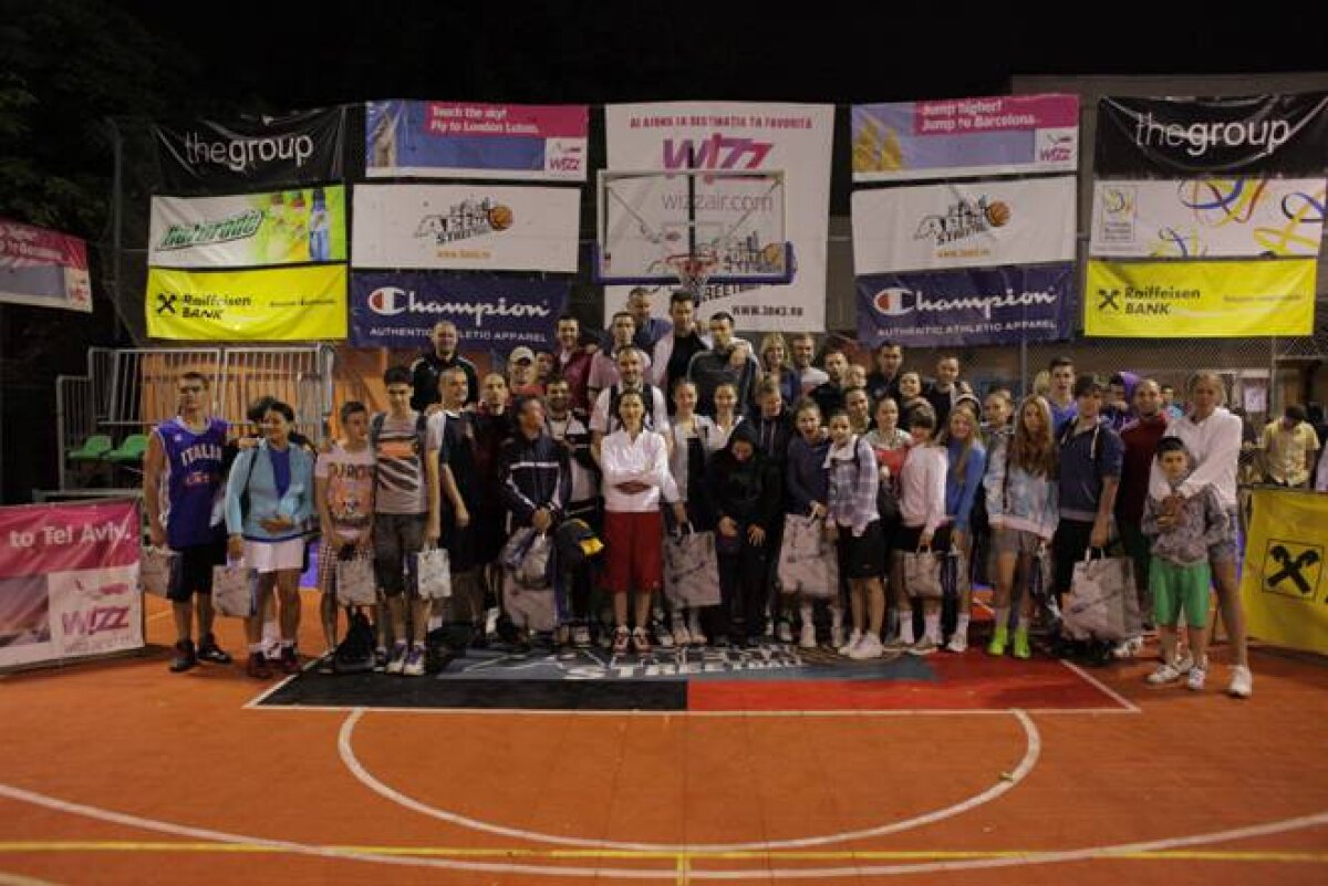 GALERIE FOTO / Debut furtunos la Wizz Air Sport Arena Streetball 2013!