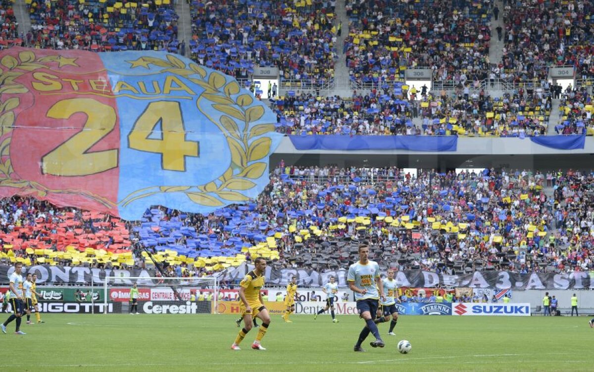 VIDEO&FOTO Spectacol şi la cea de-a 24-a victorie » Steaua - Braşov 4-0 şi roş-albaştrii au încheiat perfect sezonul