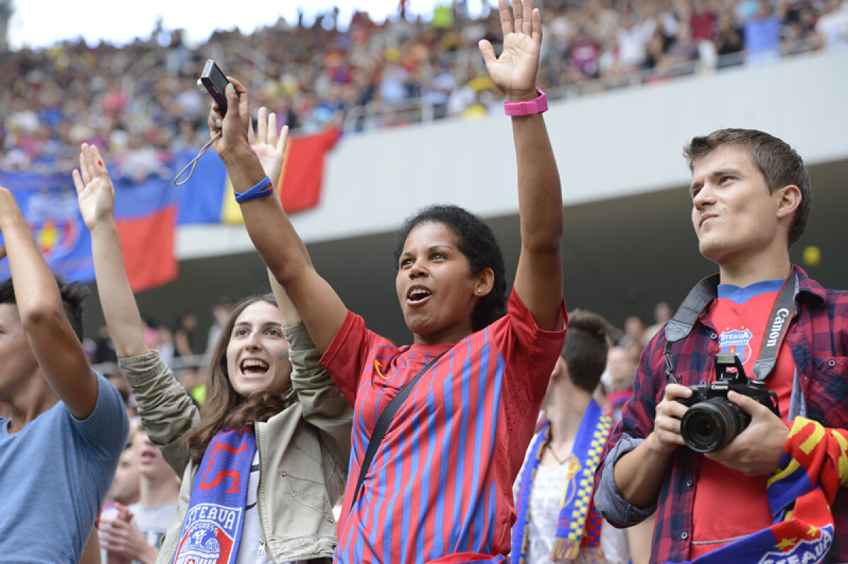 VIDEO & FOTO Urletul celor 7 ani de jar » Steaua a cinstit seara magică a sărbătoririi titlului 24 cu o victorie senină, 4-0 cu Braşov