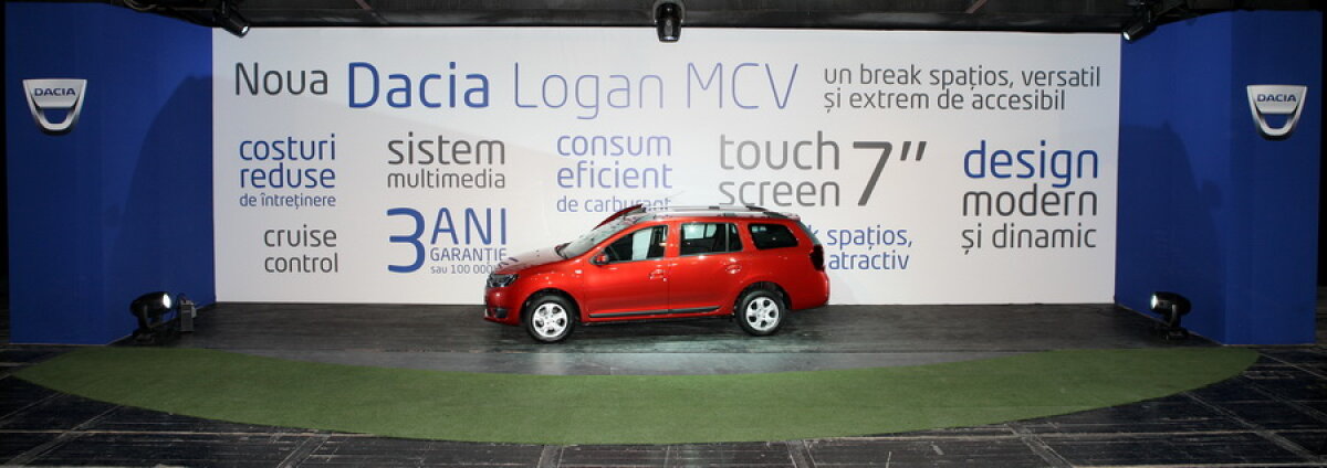 GALERIE FOTO » S-a lansat oficial noul Logan MCV cu preţ de pornire de 7.790 de euro!
