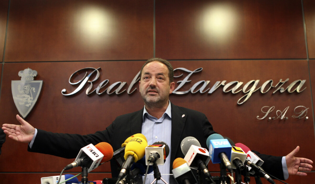 Zaragodzilla blaturilor » Patronul lui Săpunaru e bănuit de manevre murdare pentru salvarea Zaragozei