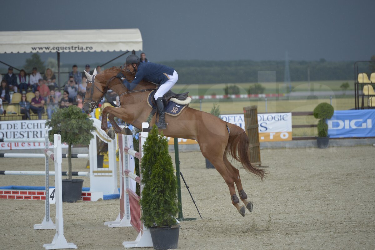 Fiica lui Victor Becali, cîştigătoare la FEI - Longines Grand Prix