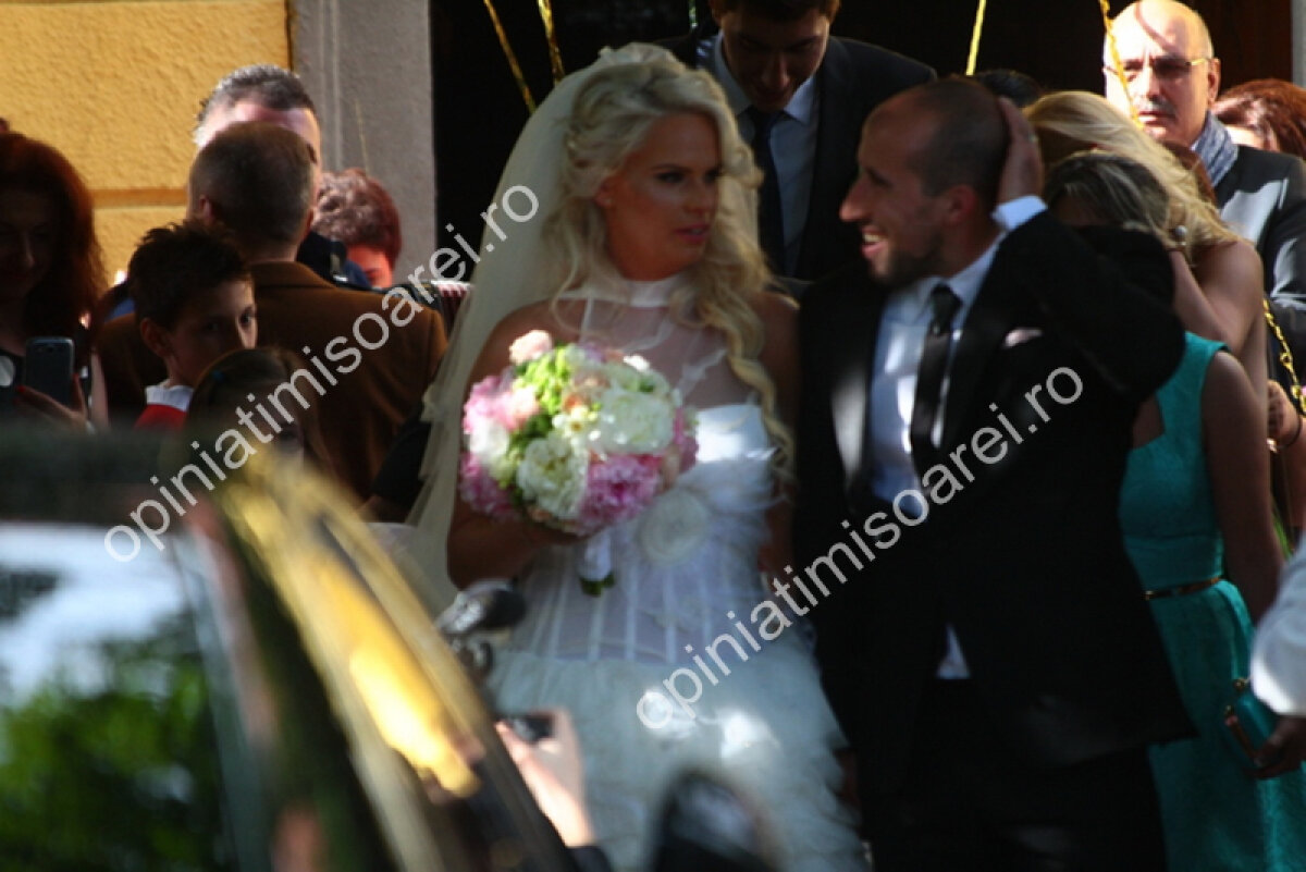GALERIE FOTO Latovlevici s-a căsătorit, naş de cununie fiindu-i Costel Pantilimon