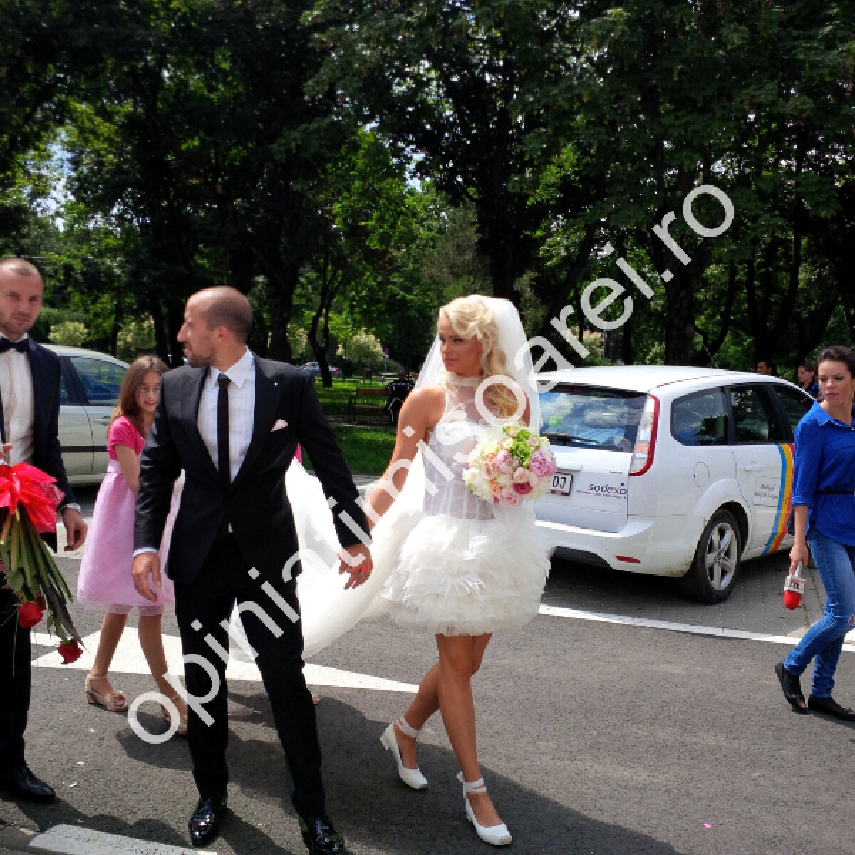 GALERIE FOTO Latovlevici s-a căsătorit, naş de cununie fiindu-i Costel Pantilimon