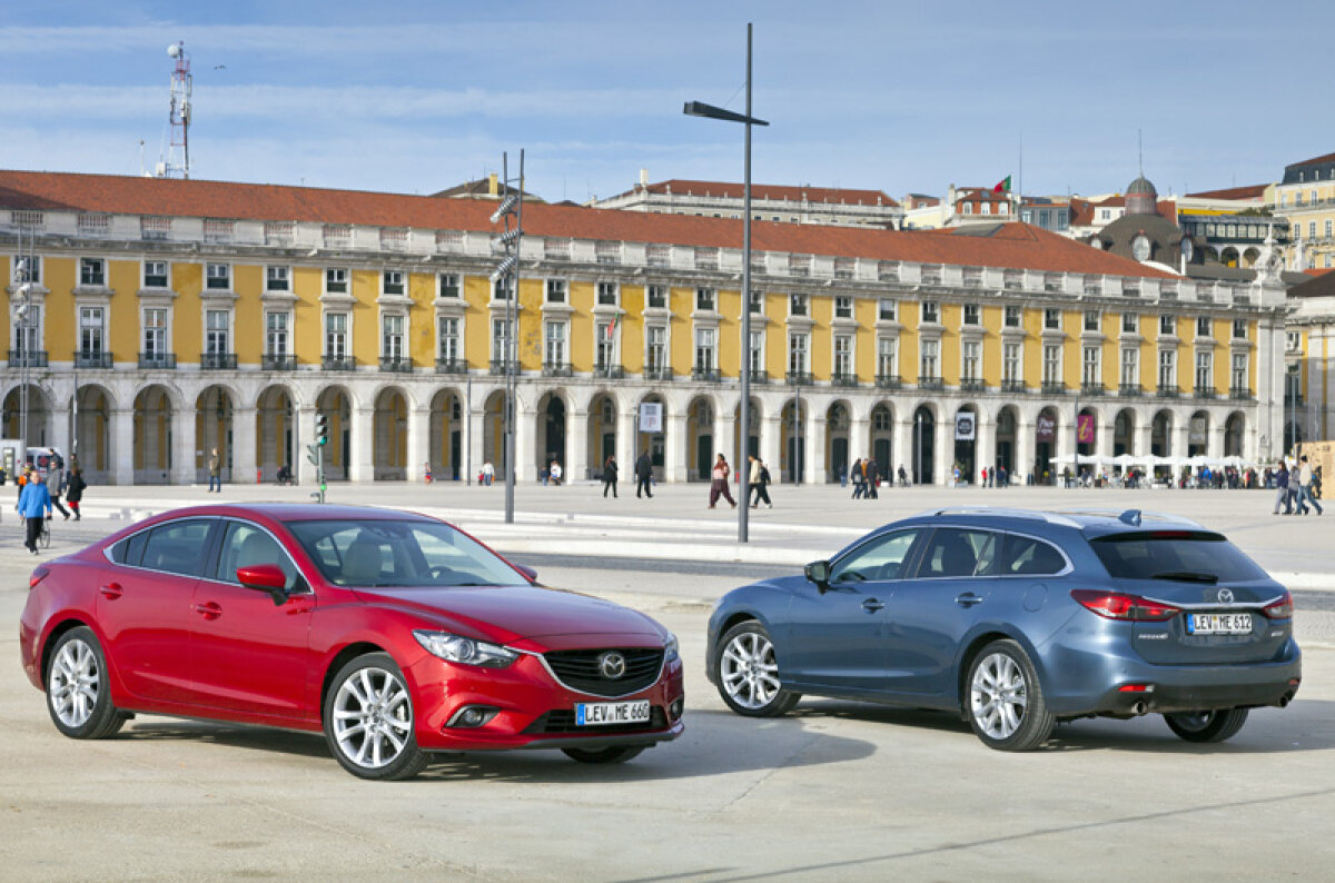 GALERIE FOTO Epatează! » Noua Mazda 6 e chiar frumoasă! Interiorul lasă, însă, de dorit