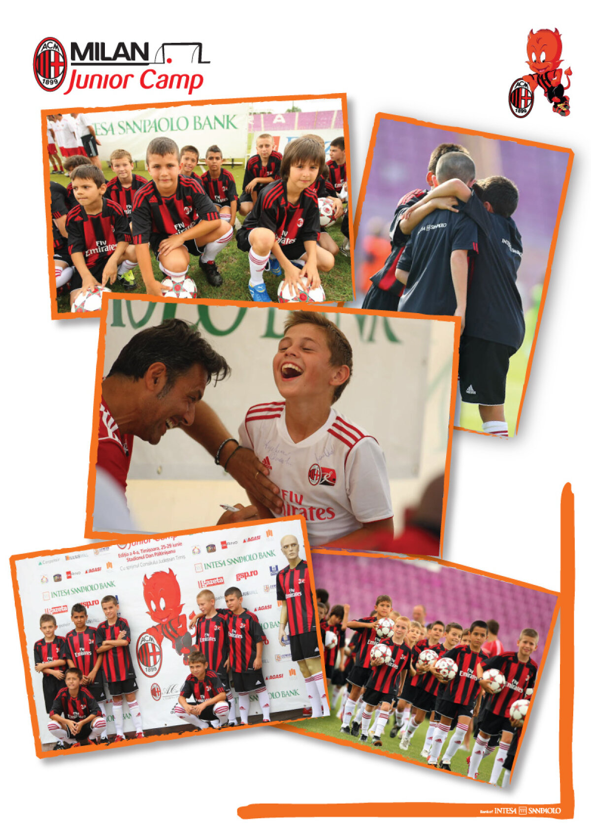 AC Milan revine cu proiectul Milan Junior Camp la Timişoara!