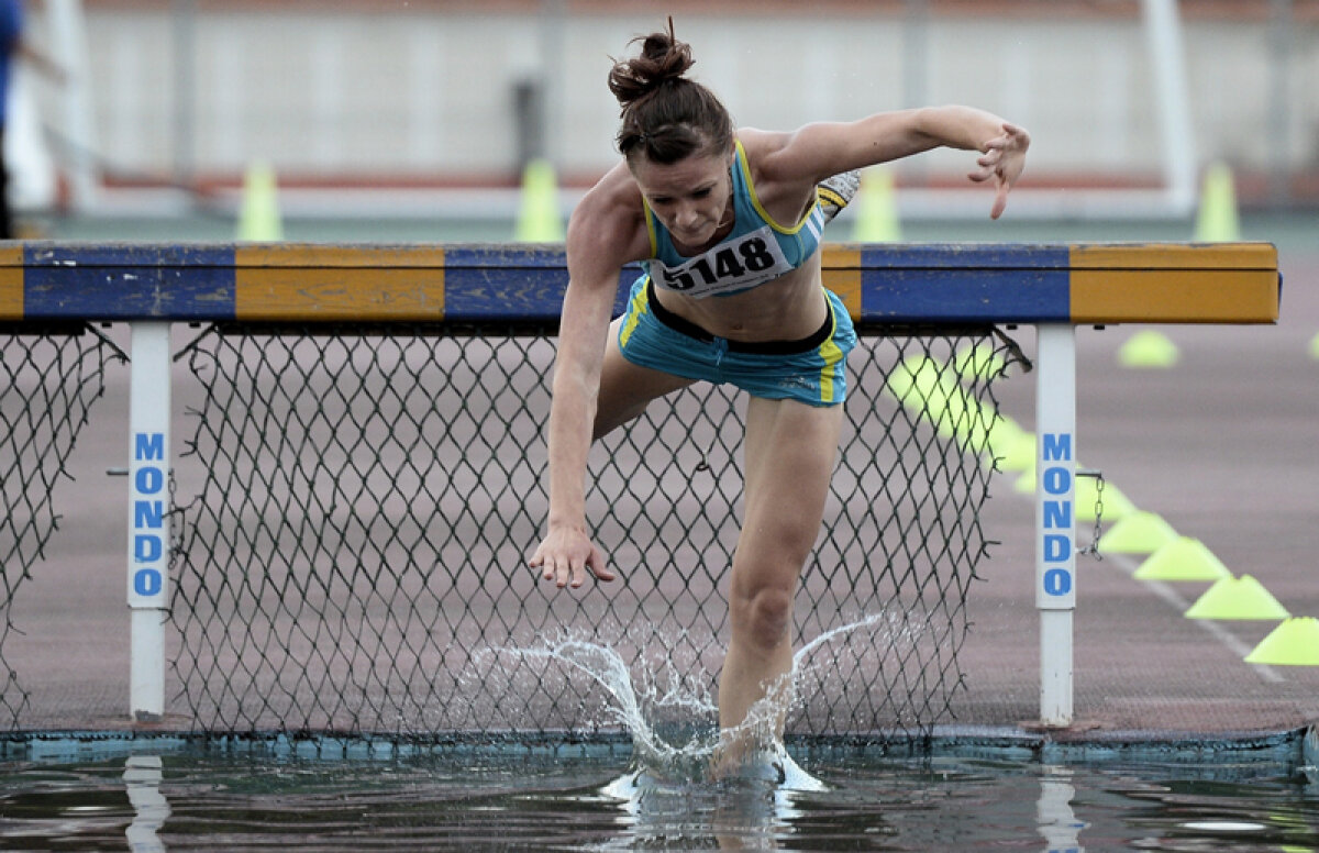 FOTO Înoată, nu aleargă! » Imaginile zilei la Campionatele Internaţionale de atletism ale României