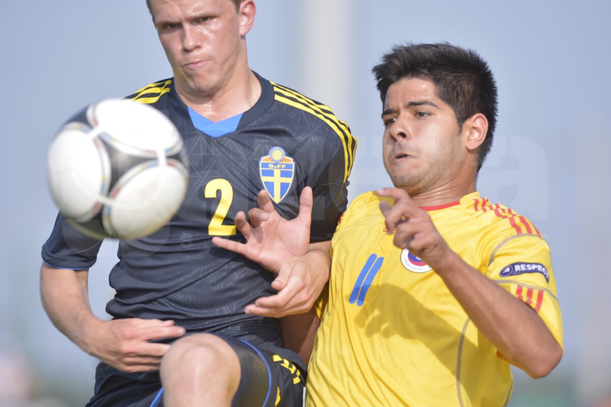 FOTO Viitorul naţionalei sună prost! România U18 a pierdut în faţa Suediei U18, scor 1-2