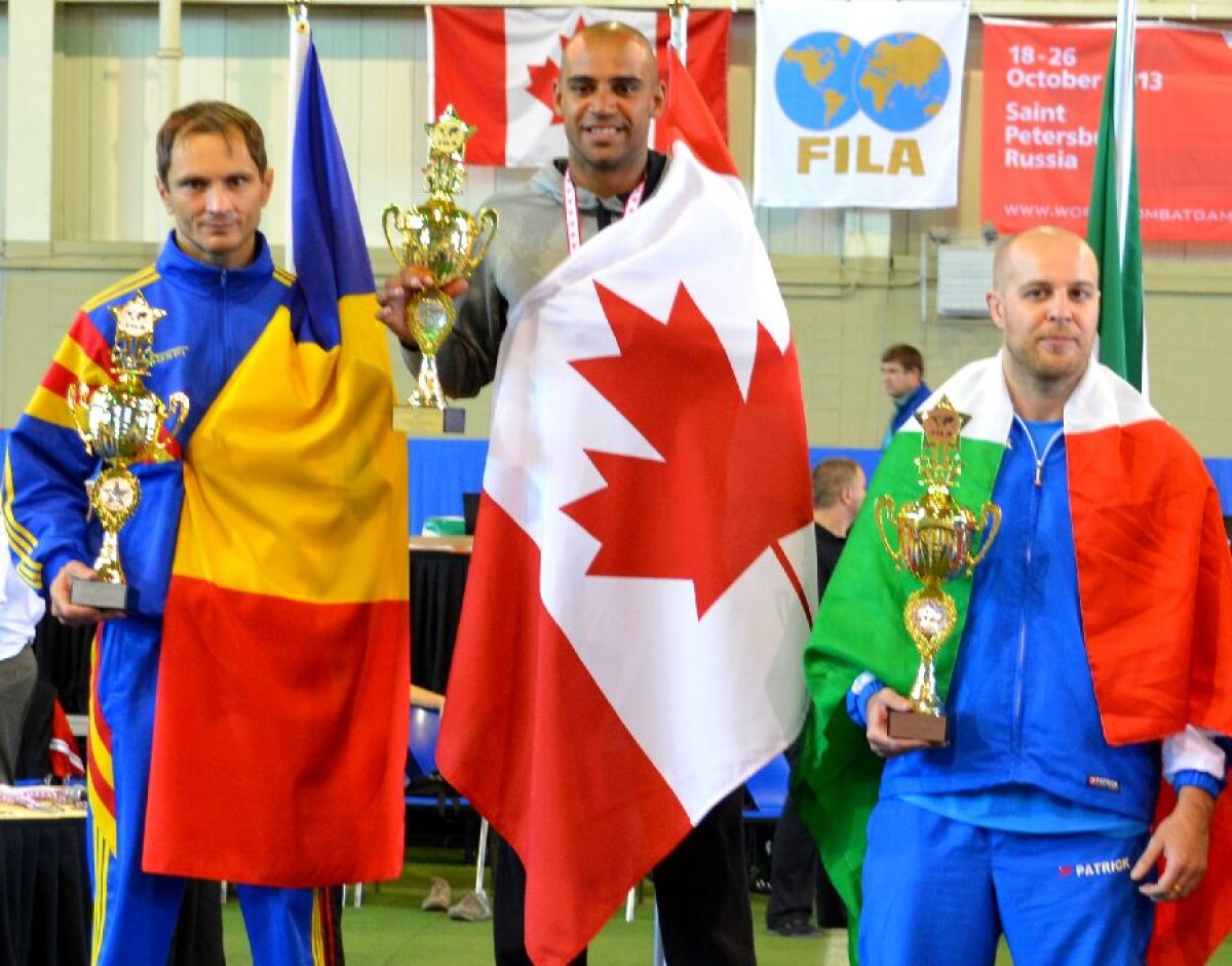 Sîntem vicecampioni mondiali la campionatele FILA - MMA! Italia e după noi!