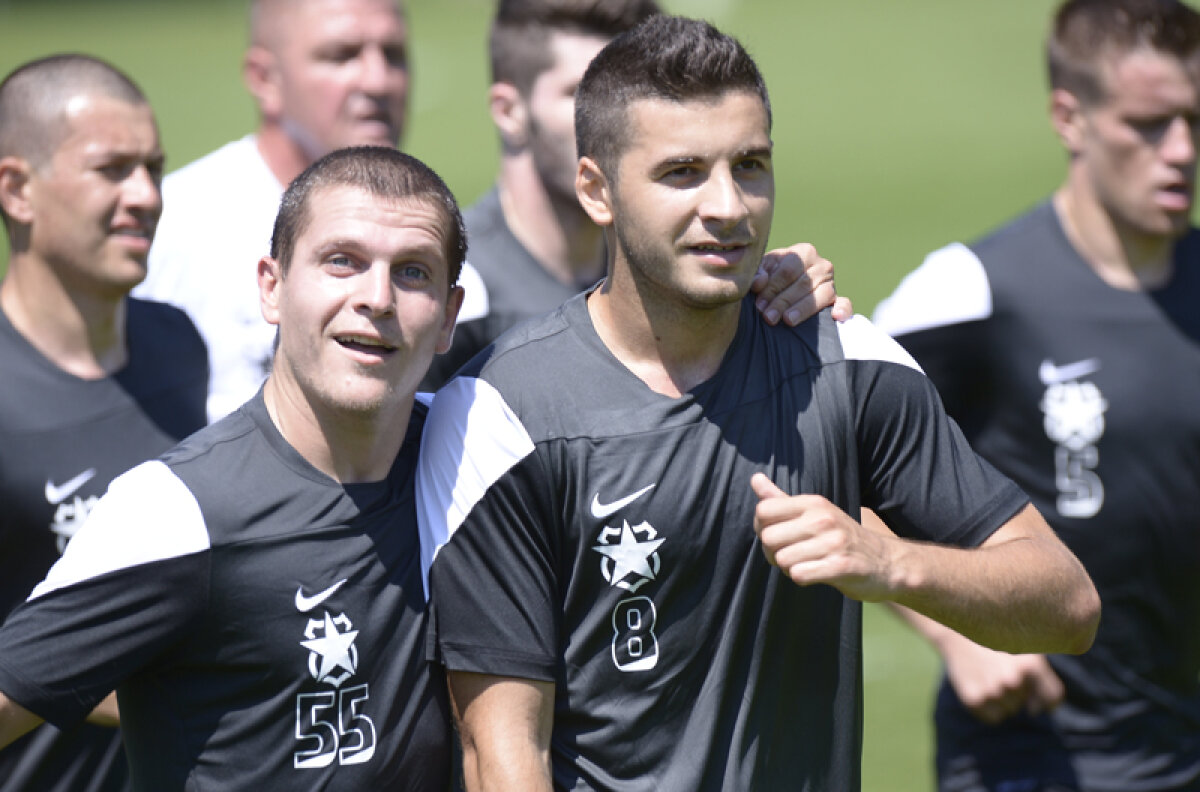 FOTO Moartea căprioarei II » Căldura i-a făcut pe stelişti să sufere înzecit la şedinţa de pregătire de ieri dimineaţă