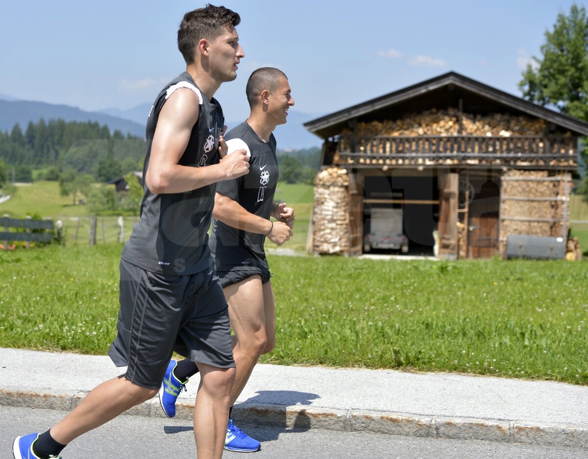 FOTO Veselie şi zîmbete la antrenamentele Stelei de la Westendorf » Cum s-au distrat jucătorii lui Reghecampf