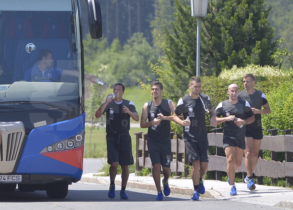 FOTO Veselie şi zîmbete la antrenamentele Stelei de la Westendorf » Cum s-au distrat jucătorii lui Reghecampf