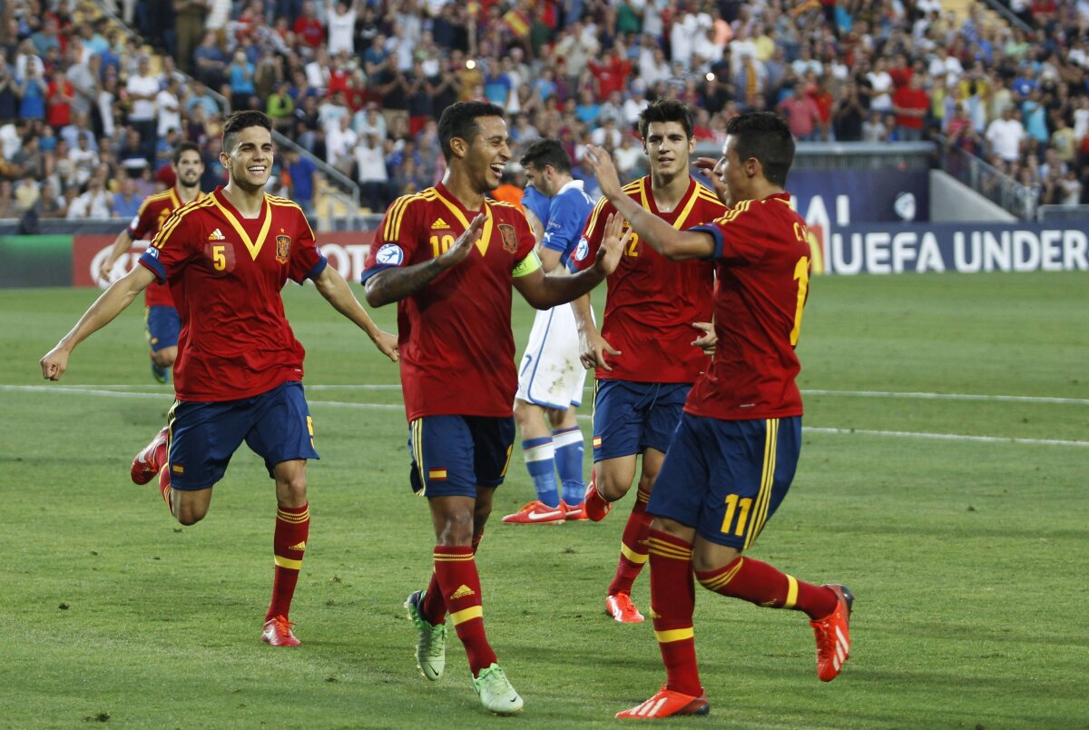 VIDEO Thiago Alcantara, One Man Show! » Spania, campioană europeană şi la U21