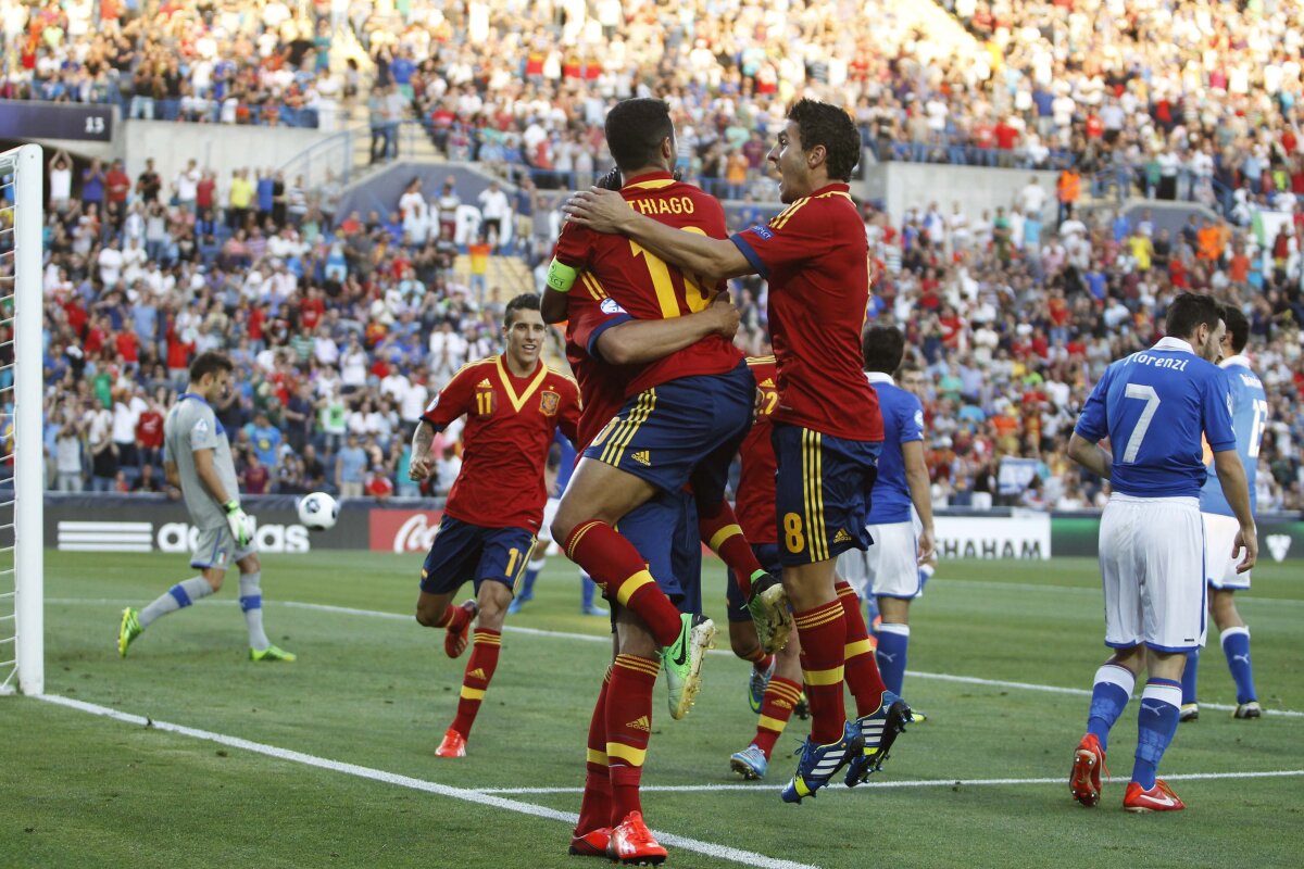 VIDEO Thiago Alcantara, One Man Show! » Spania, campioană europeană şi la U21