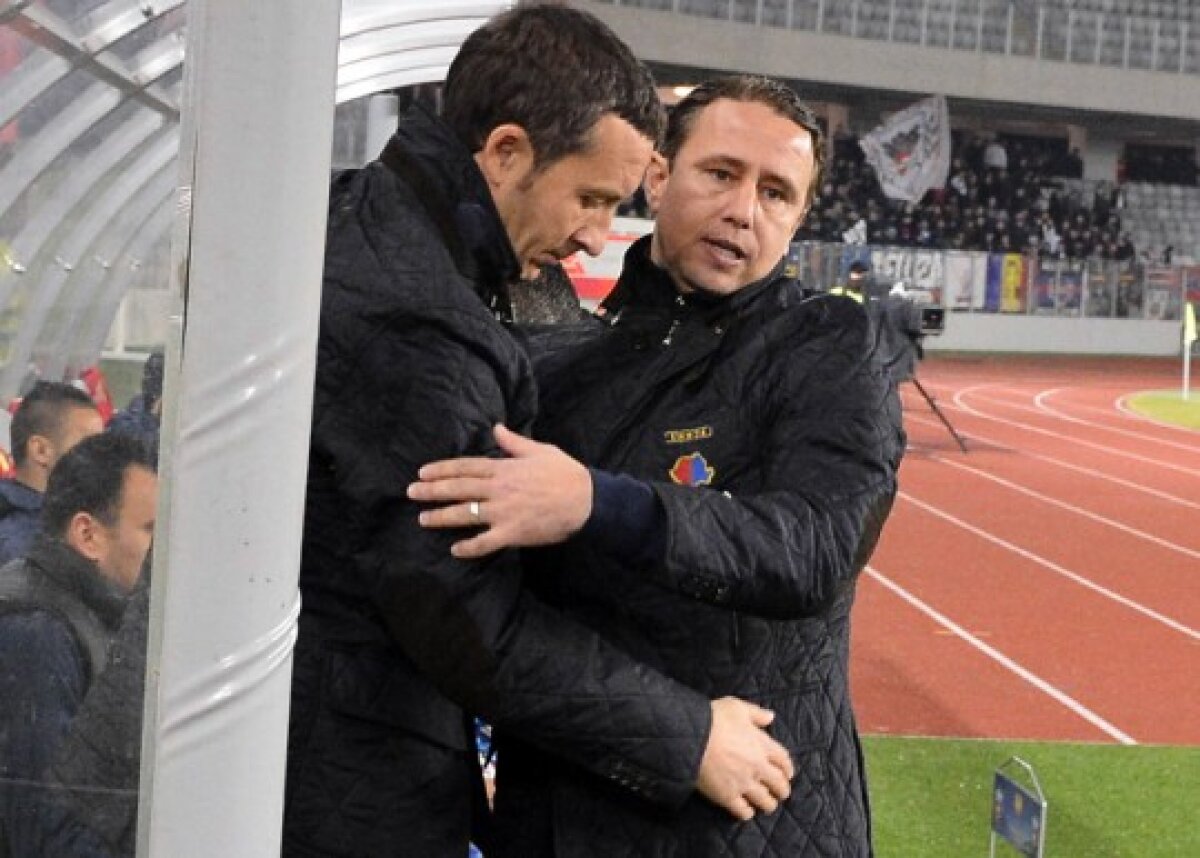 Reghecampf i-a răspuns lui Ganea: "Spune numai tîmpenii, acum 5-6 luni mă ruga să îi găsesc echipă"