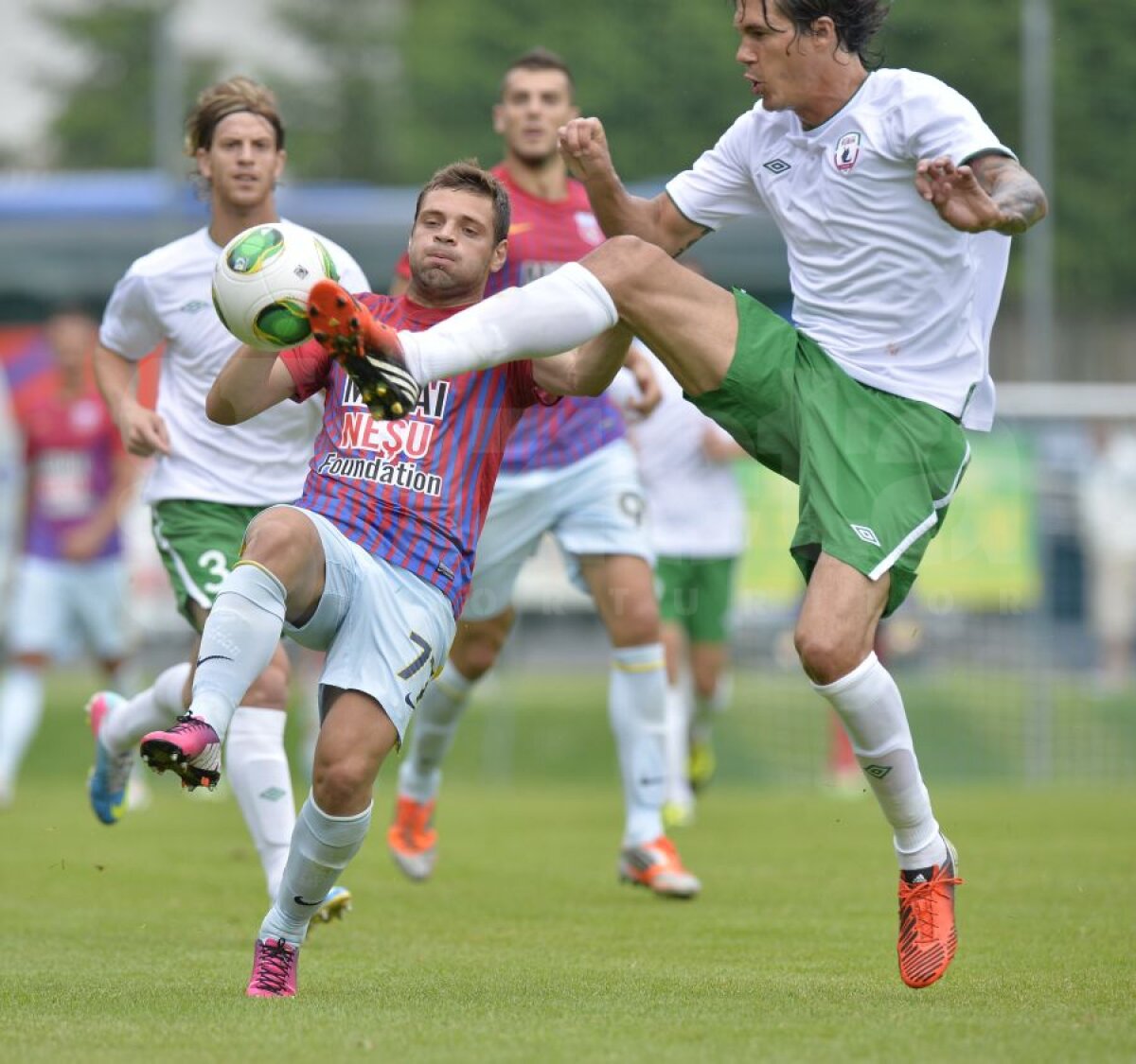 FOTO Egal cu peripeţii » Steaua - Rubin 0-0, în primul amical al verii pentru campioni